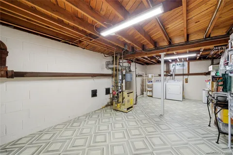 a view of storage and utility room