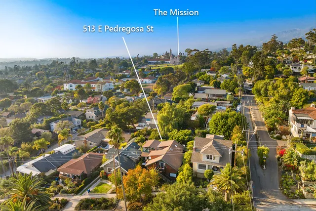 $2,795,000 | 513 East Pedregosa Street, Santa Barbara, CA 93103