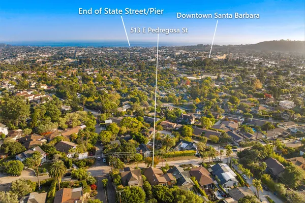 $2,395,000 | 513 East Pedregosa Street, Santa Barbara, CA 93103