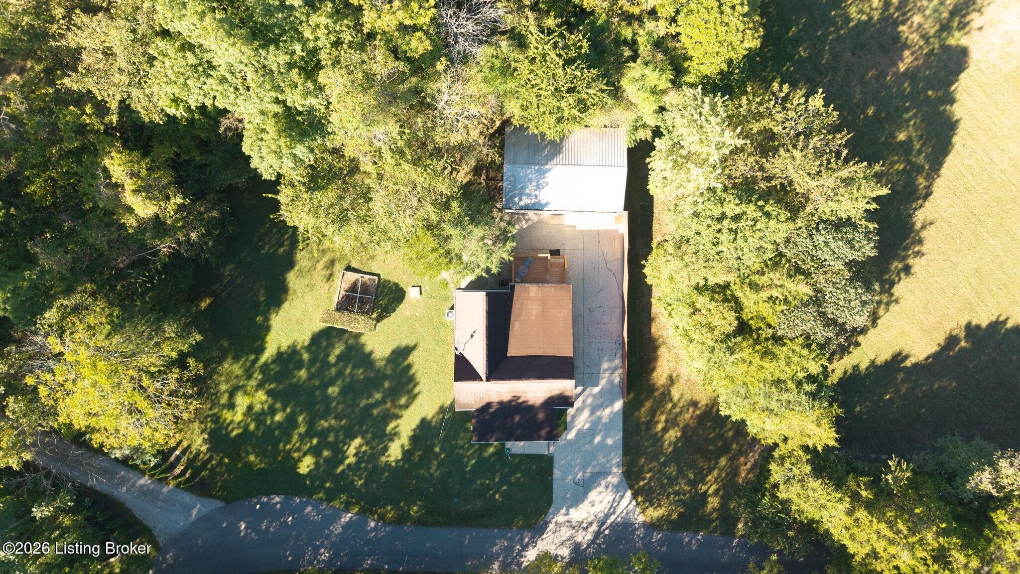 4616 Curve Hill Road Louisville, KY 40299 - Photo 13 of 39 Aerial Overhead Alt