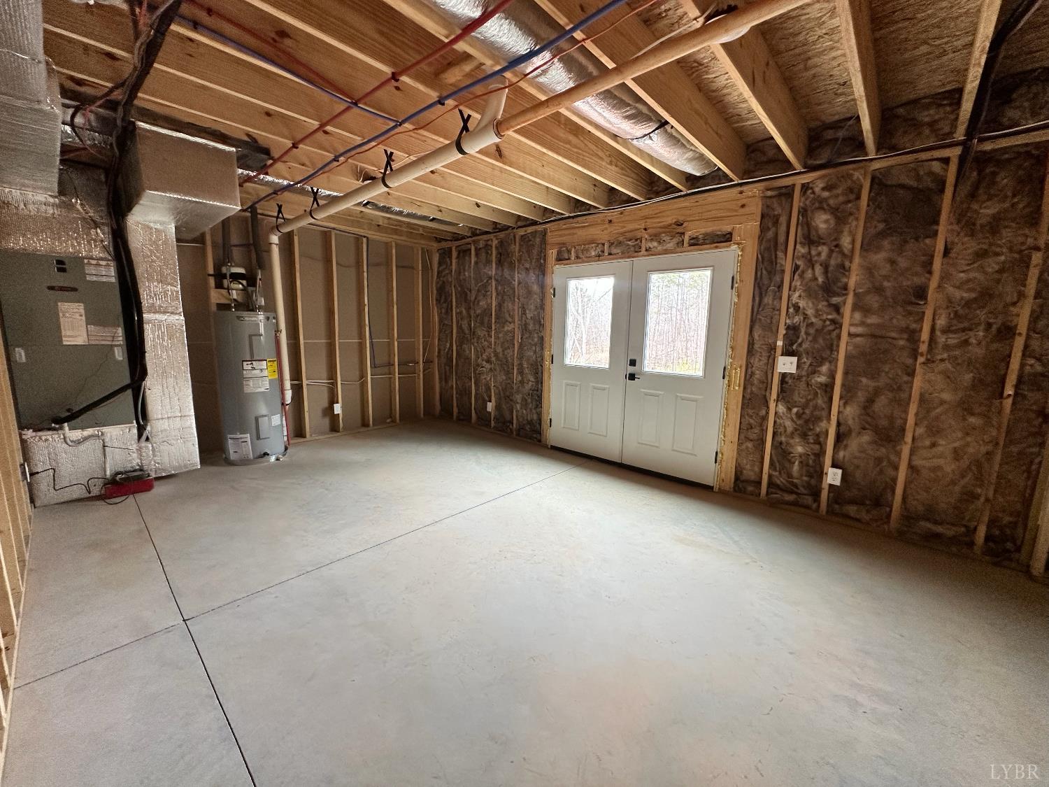 11314 Leesville Road Evington, VA 24550 - Photo 21 of 28 a view of an empty room with a fireplace
