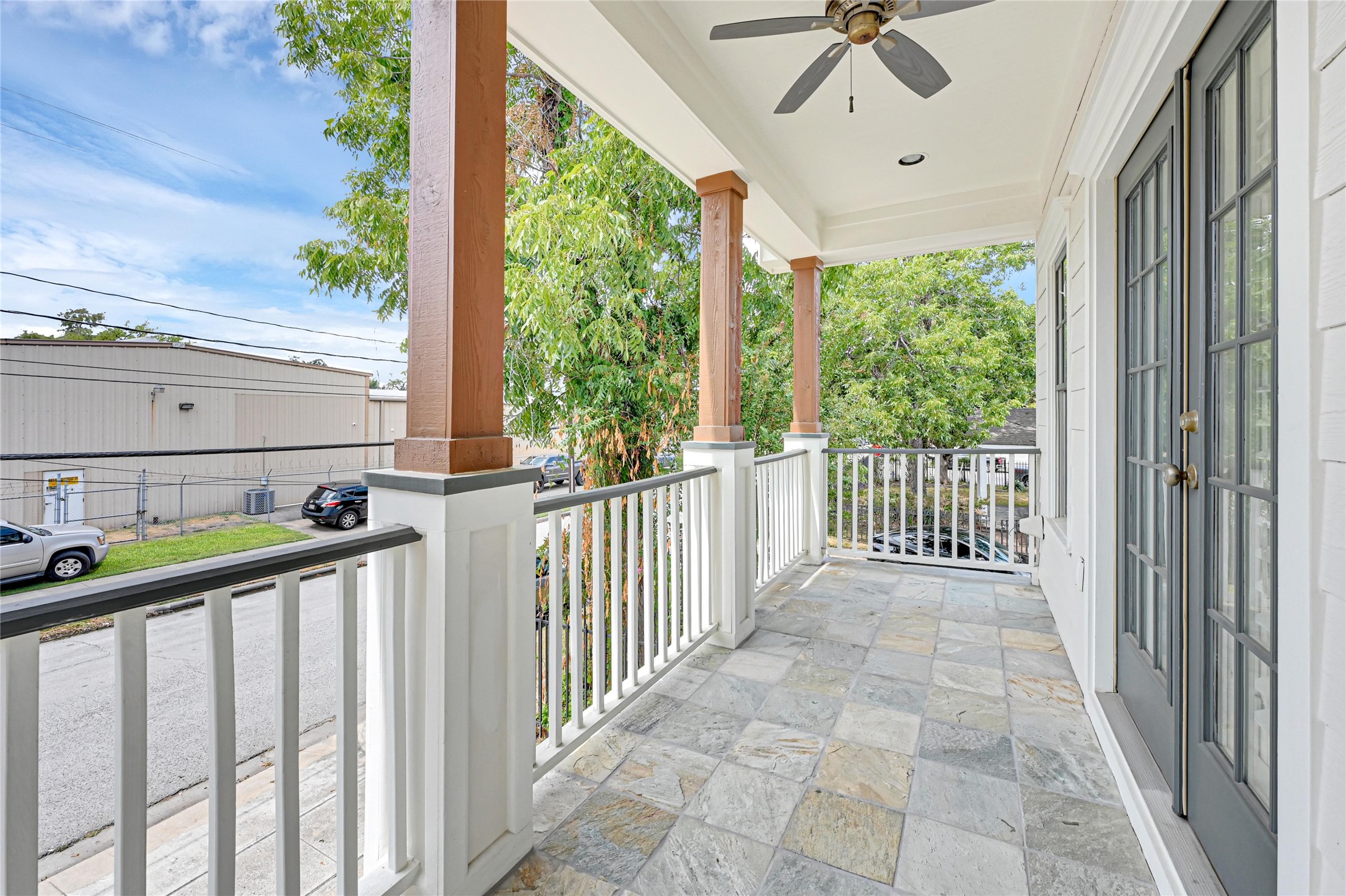 4418 Edsee Street Houston, TX 77009 - Photo 16 of 28 Enjoy your morning coffee OUTSIDE, just steps from your bedside on this adorable terrace.