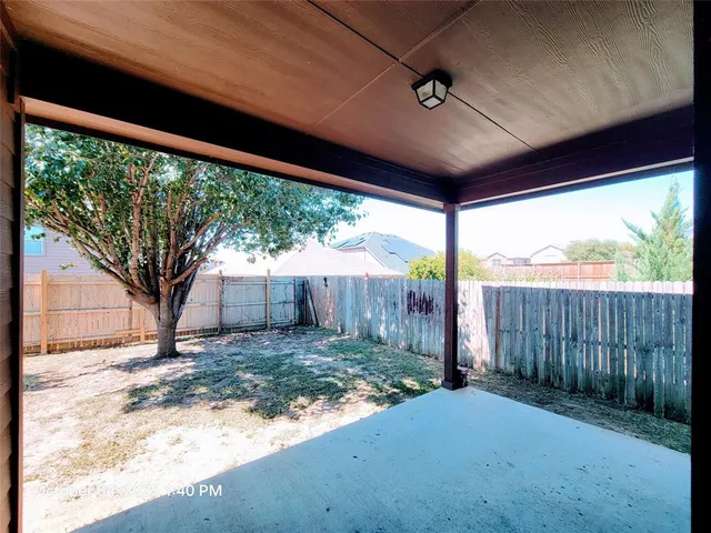 a view of outdoor space and yard
