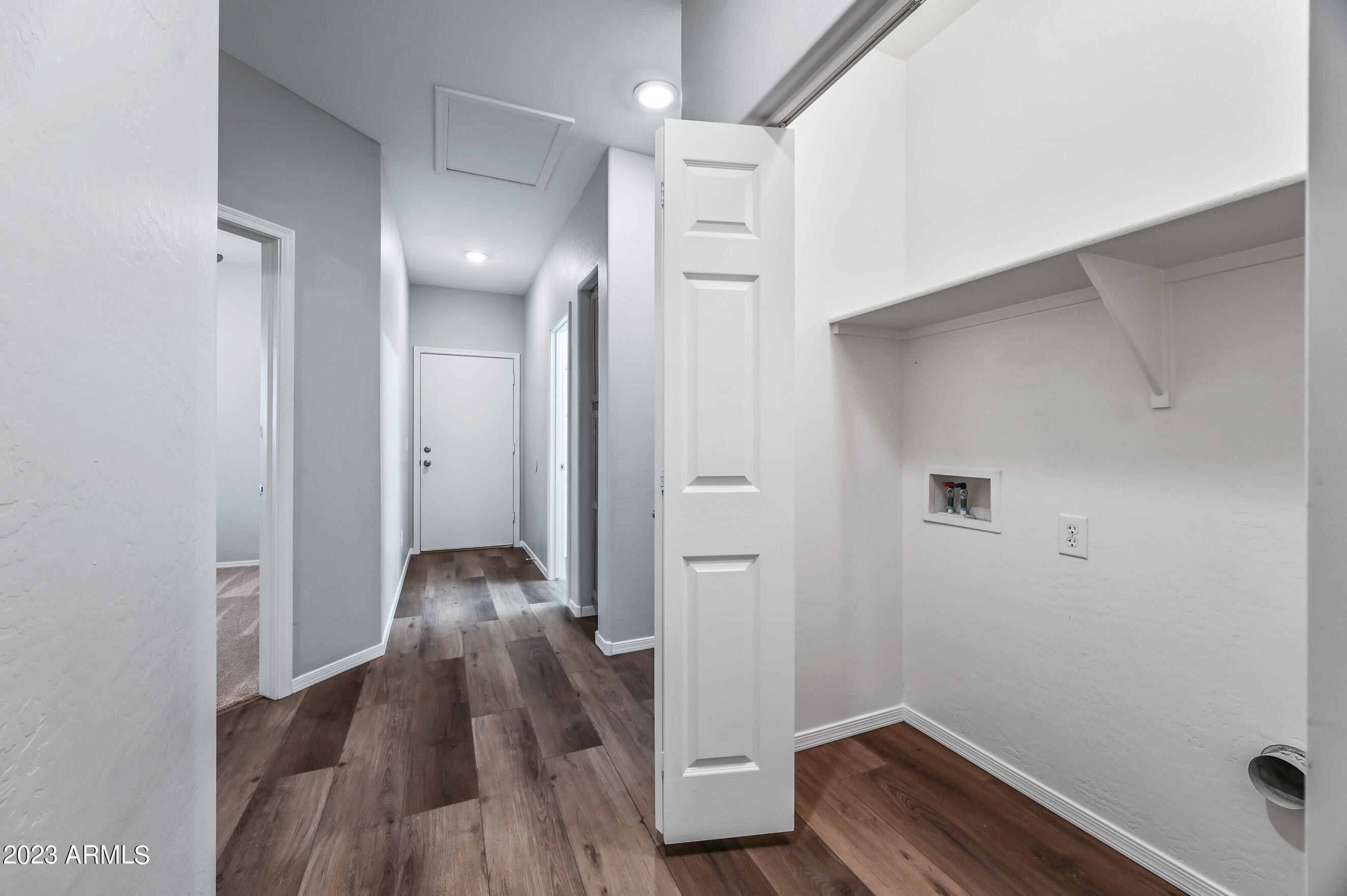 3145 South Eugene Mesa, AZ 85212 - Photo 14 of 20 a view of entryway with wooden floor
