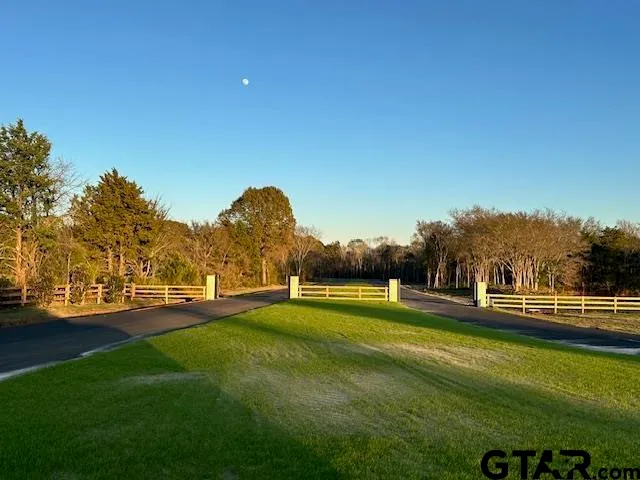 a view of a swimming pool with lawn chairs and plants
