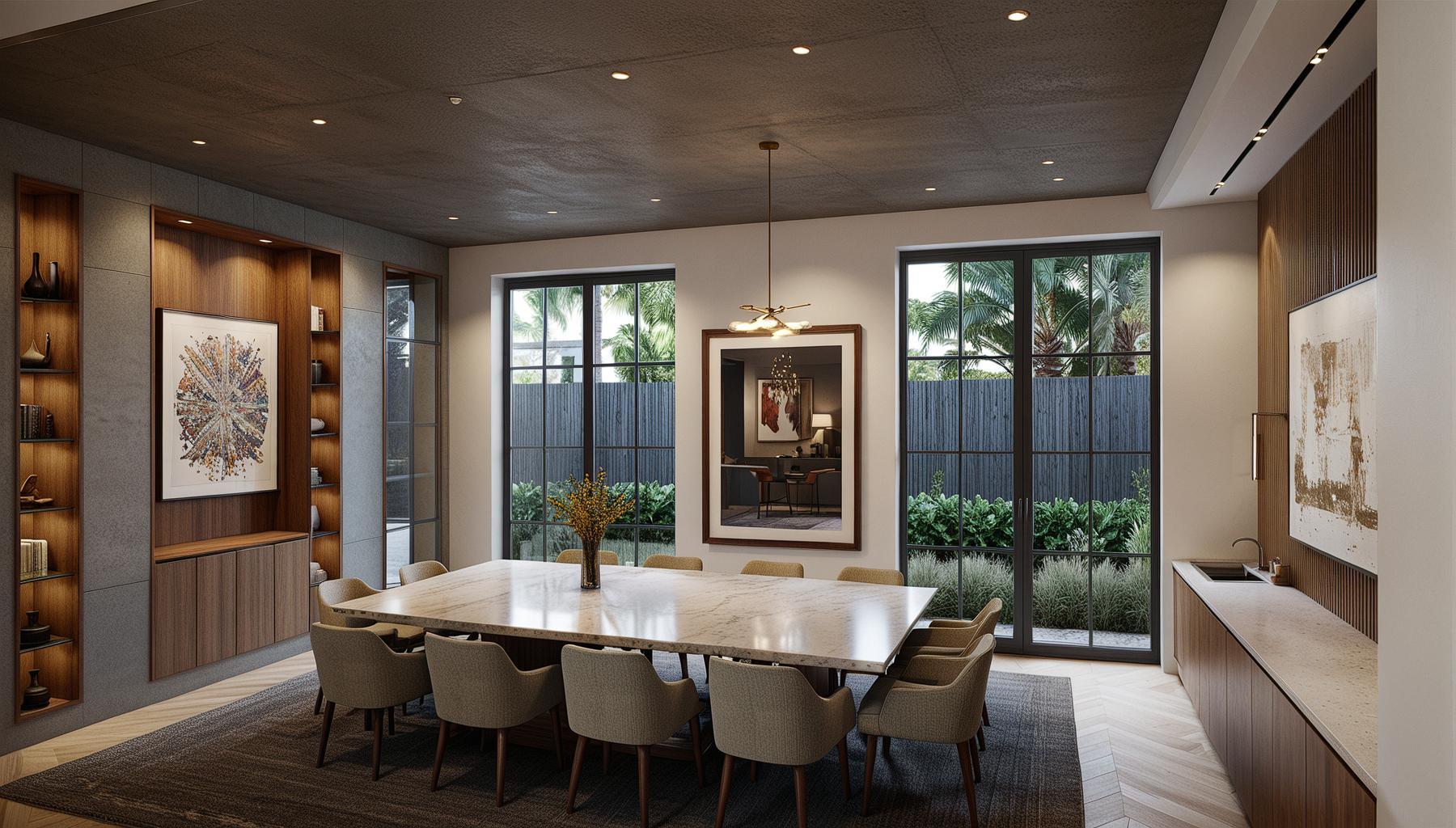 915 Sunset Road Winnetka, IL 60093 - Photo 7 of 14 a view of a dining room with furniture window and wooden floor