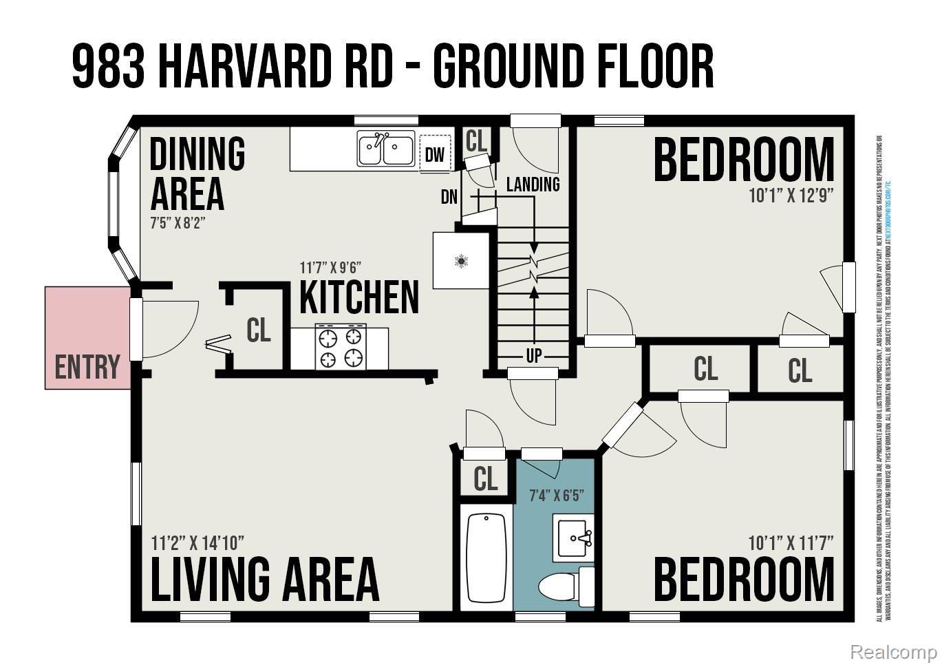 983 Harvard Road Berkley, MI 48072 - Photo 40 of 42 Ground Floor.jpg