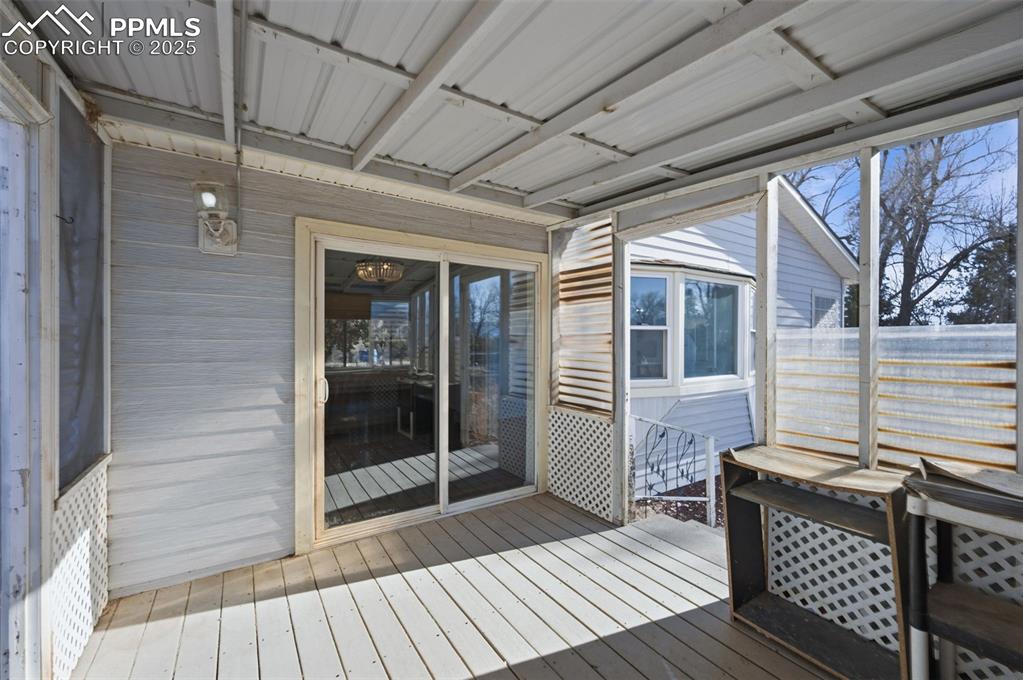 747 D Street Penrose, CO 81240 - Photo 27 of 36 a view of outdoor space with wooden floor