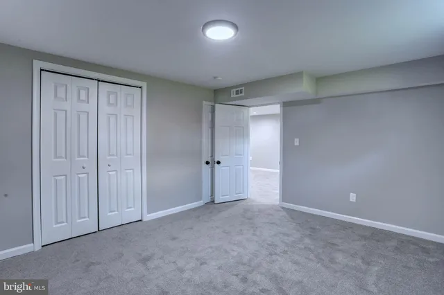 a view of storage and utility room