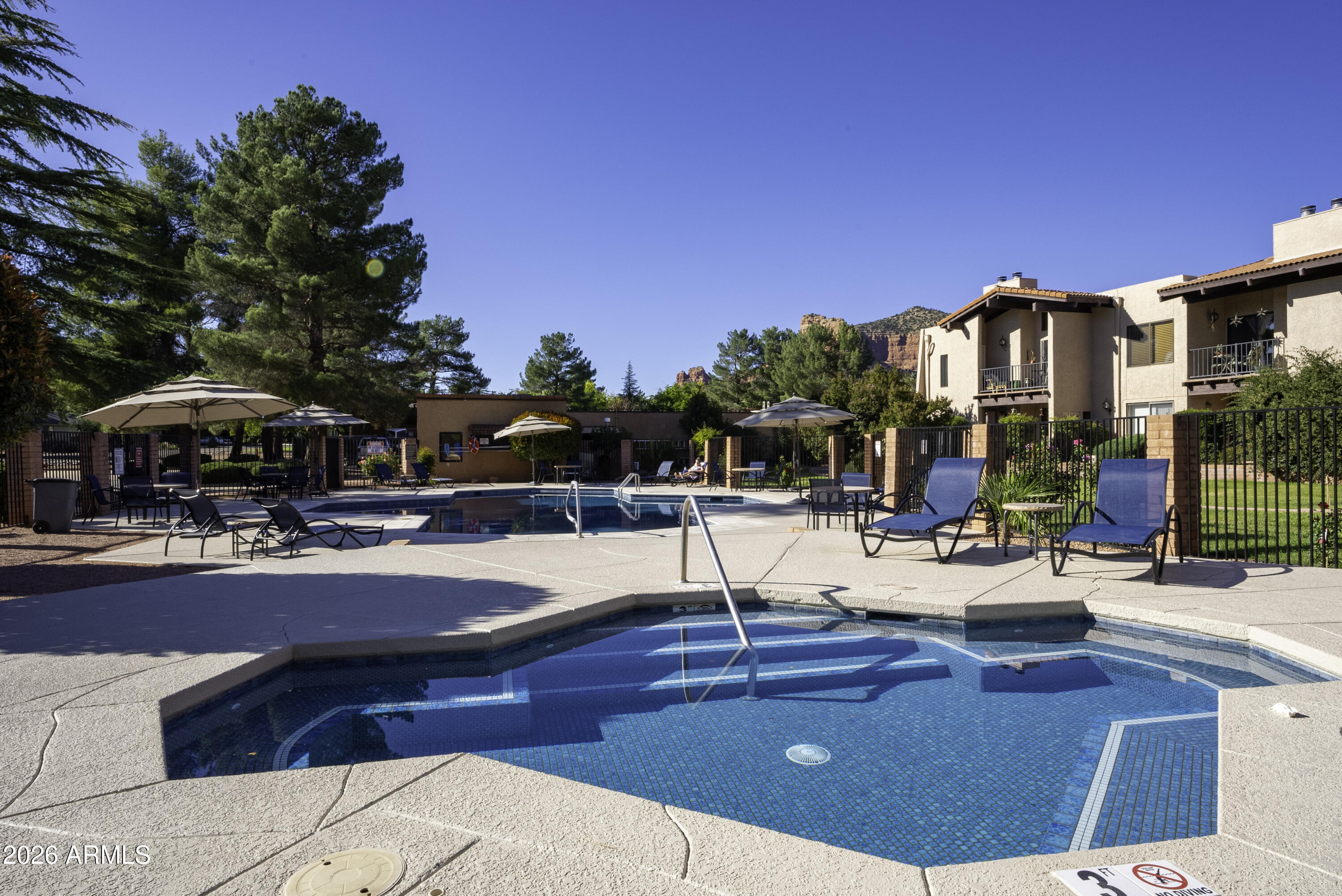 65 Verde Valley School Road, Unit D8 Sedona, AZ 86351 - Photo 41 of 48 Pool and hot tub