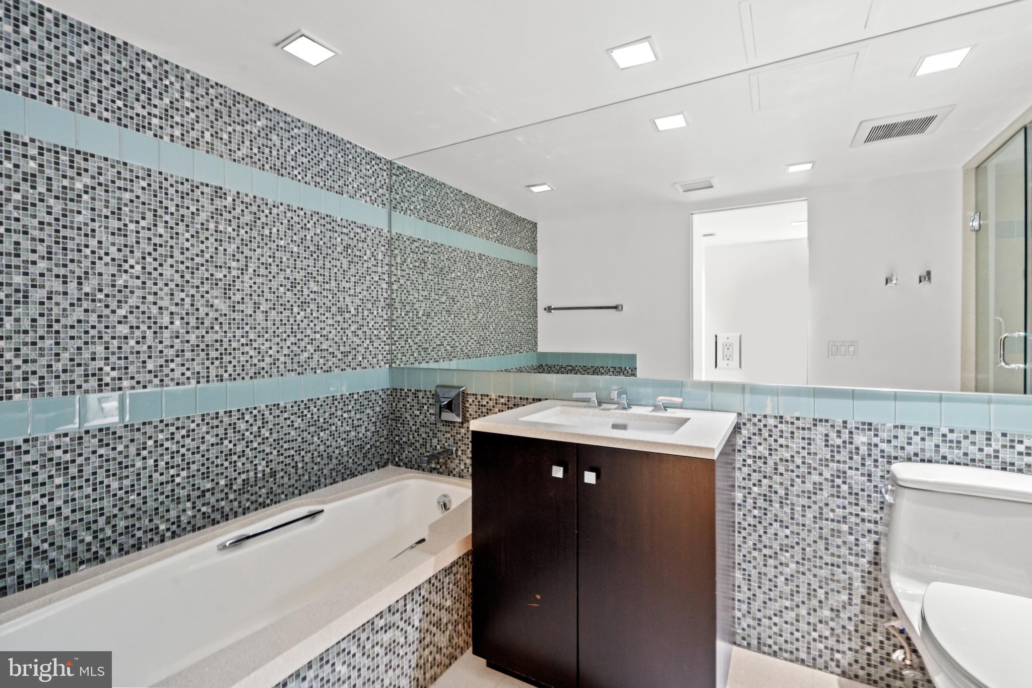 1015 33rd Street Northwest, Unit 702 Washington, DC 20007 - Photo 23 of 31 Primary Bath Tub