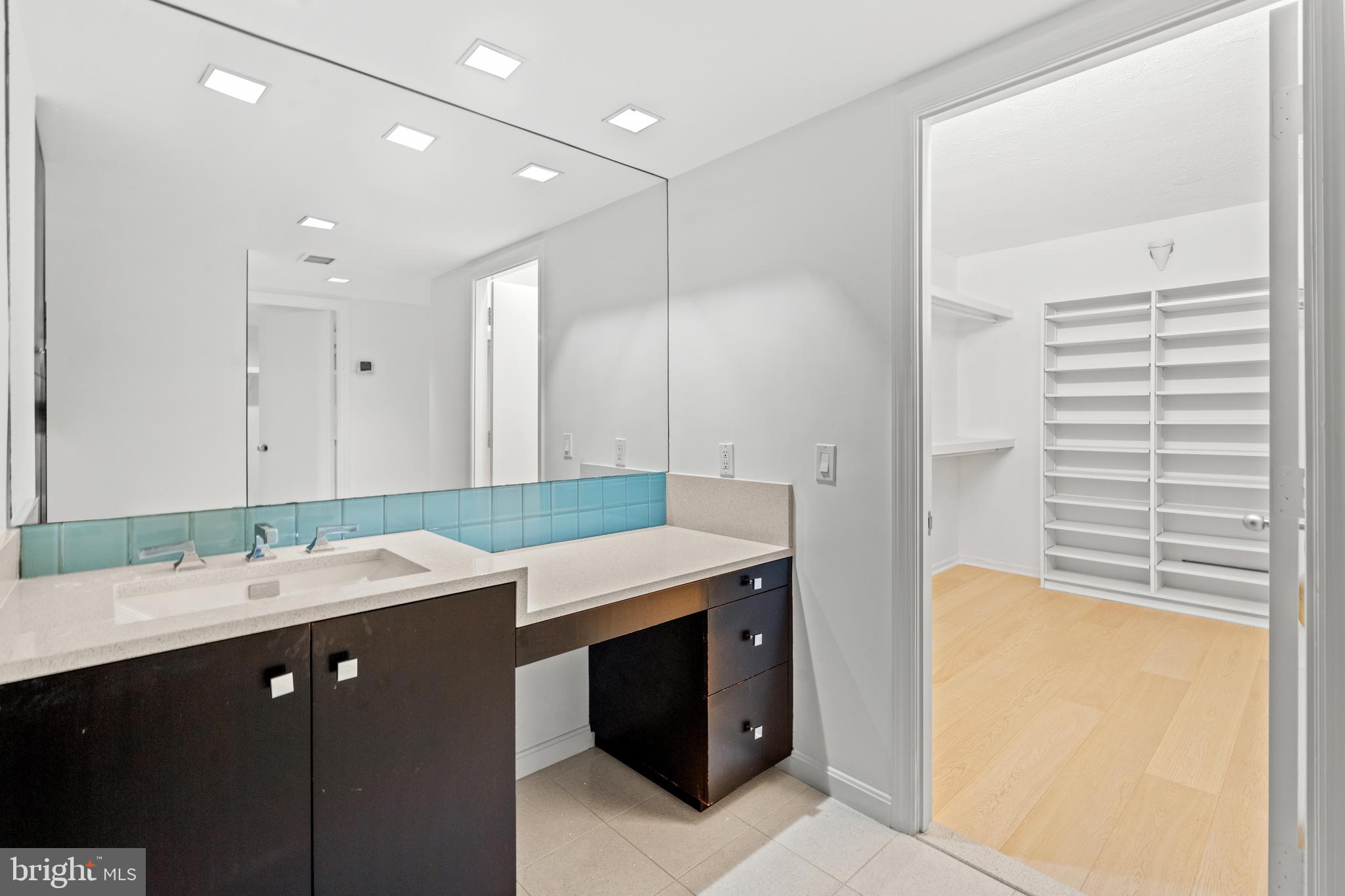 1015 33rd Street Northwest, Unit 702 Washington, DC 20007 - Photo 24 of 31 Vanity in Primary Bathroom