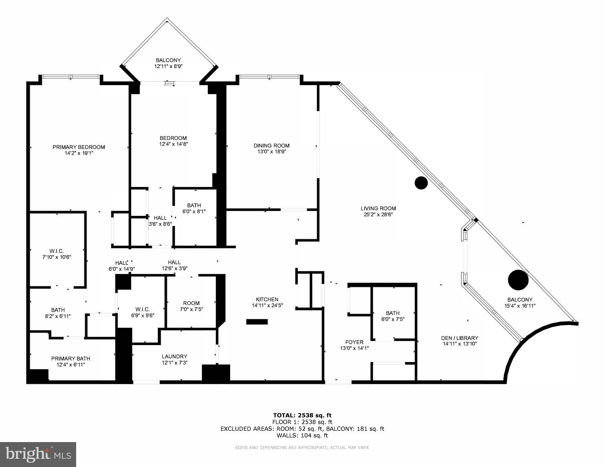 1015 33rd Street Northwest, Unit 702 Washington, DC 20007 - Photo 31 of 31 Floor Plans