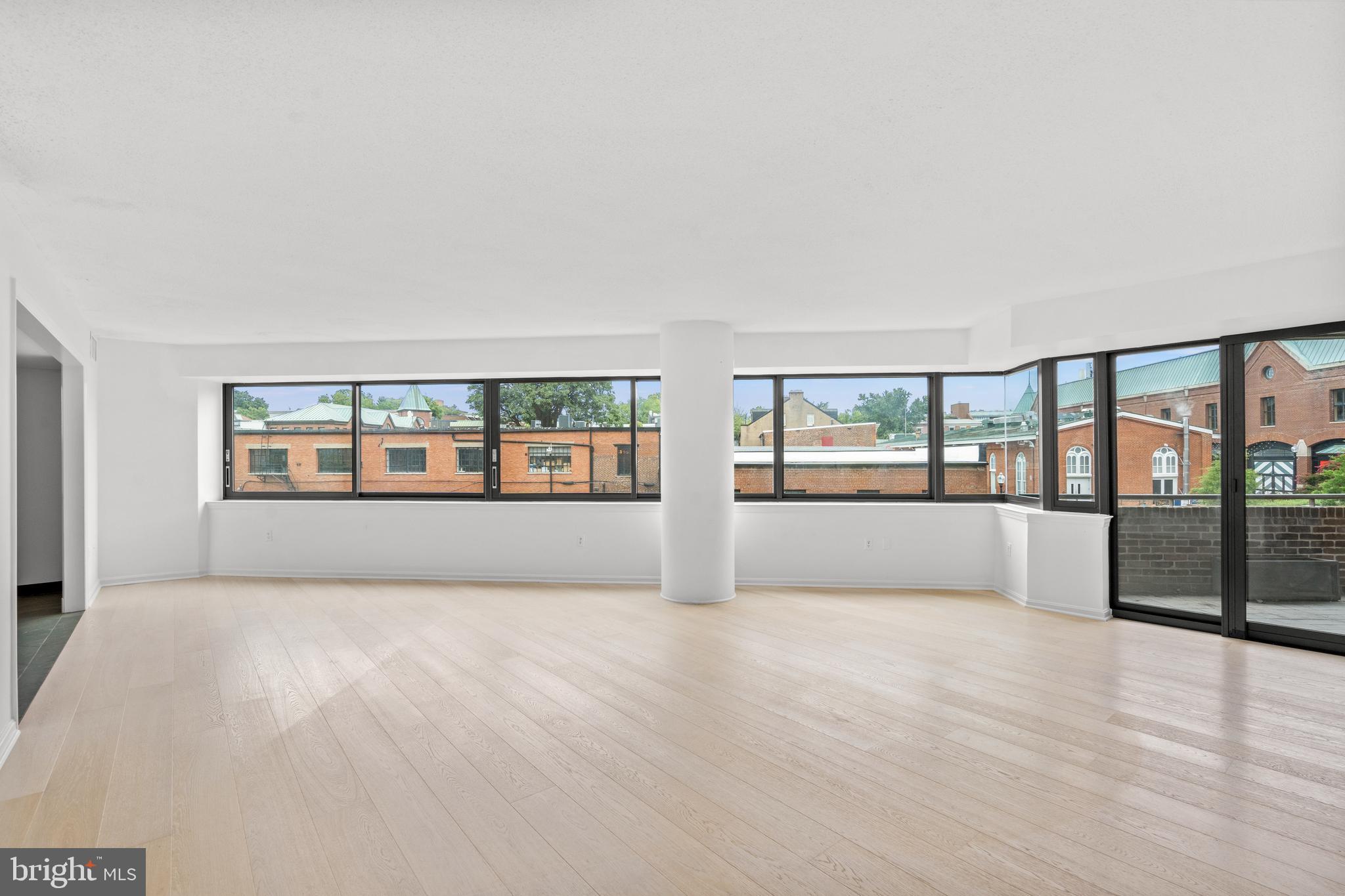1015 33rd Street Northwest, Unit 702 Washington, DC 20007 - Photo 4 of 31 Bright and Spacious Living Room
