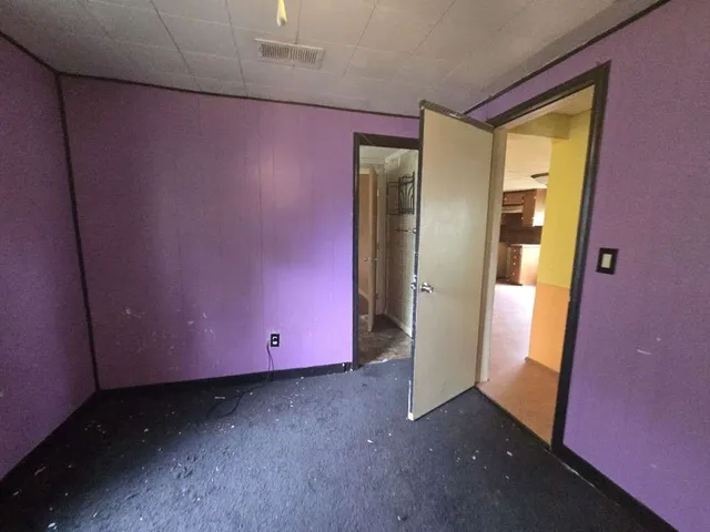 a view of an empty room with window