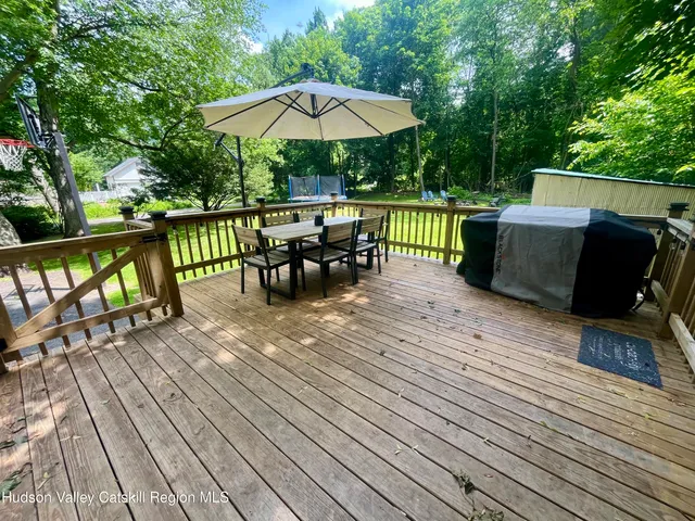 a view of deck with patio