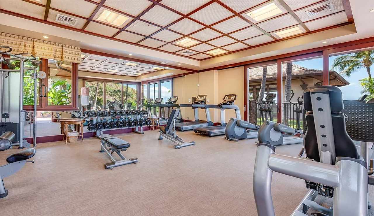 804 Anapuni Loop, Unit 63 Lahaina, HI 96761 - Photo 27 of 30 a view of a room with gym equipment