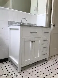 a backyard of a house