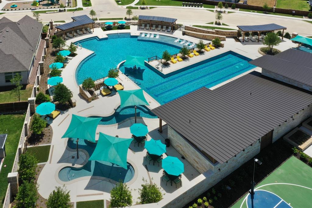 1104 Everglade Way Celina, TX 75009 - Photo 10 of 11 an aerial view of a house yard swimming pool and outdoor seating