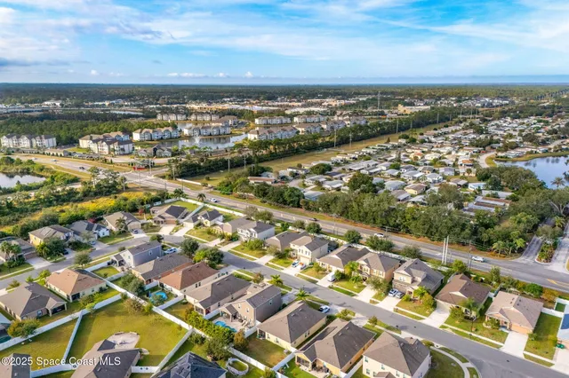 a view of a city with tall buildings