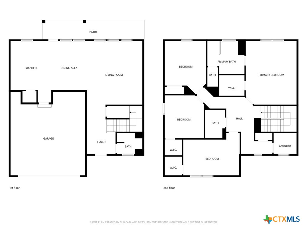 2233 Chia Court Temple, TX 76501 - Photo 47 of 47 a picture of a floor plan