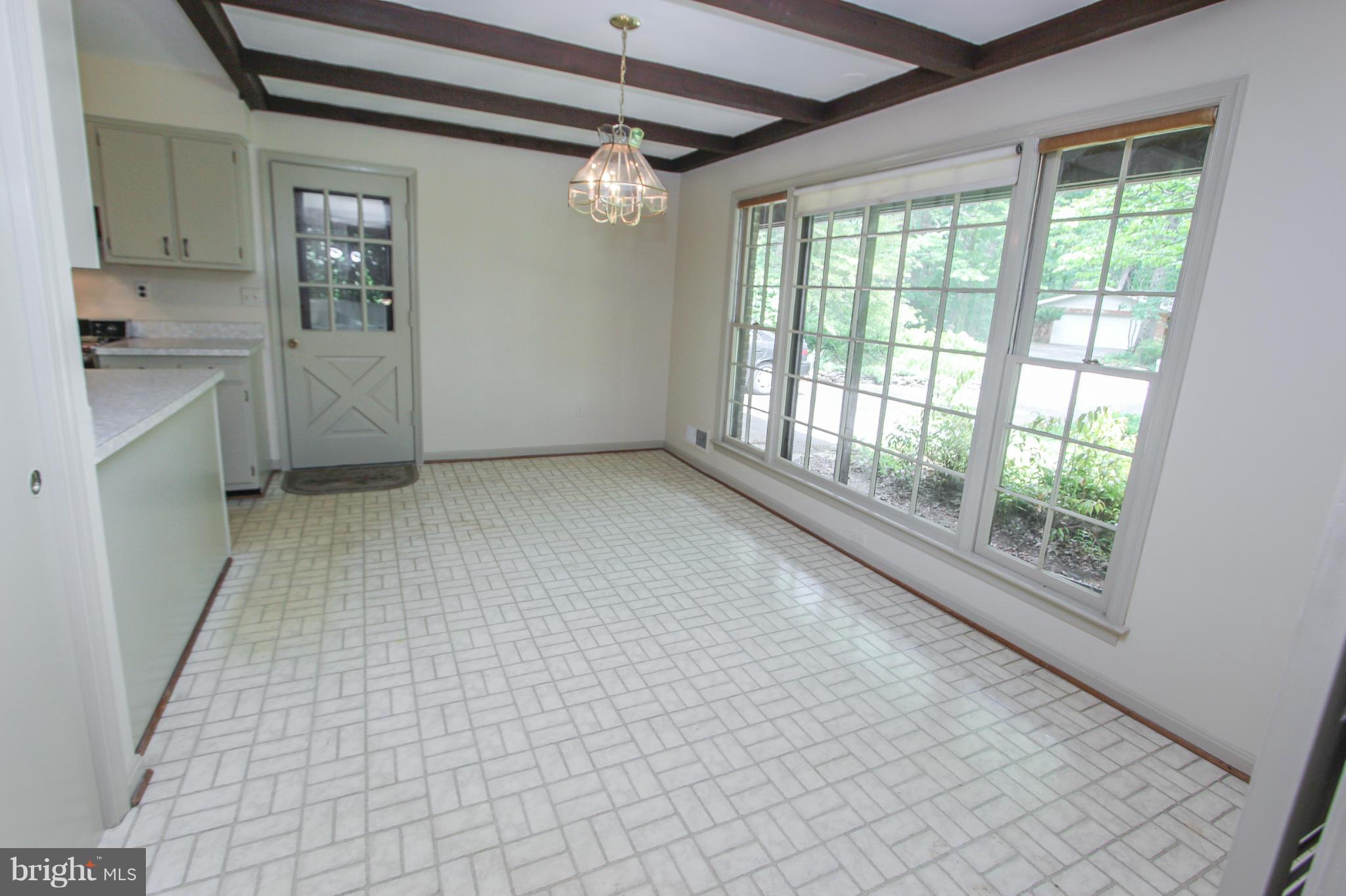 2404 Paddock Lane Reston, VA 20191 - Photo 7 of 30 Kitchen w beamed ceiling
