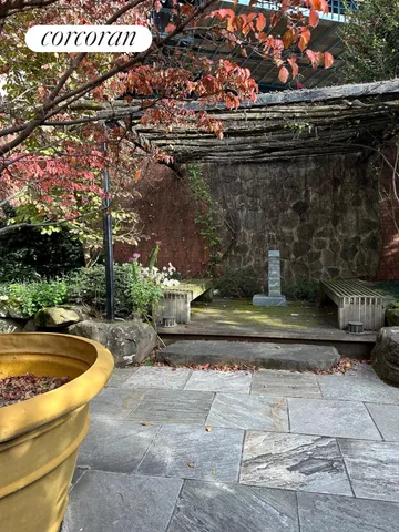 a view of outdoor space and swimming pool
