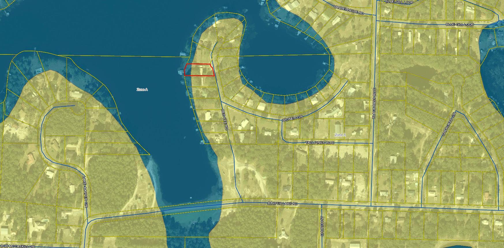 185 Red Eye Road DeFuniak Springs, FL 32433 - Photo 25 of 27 Flood Map