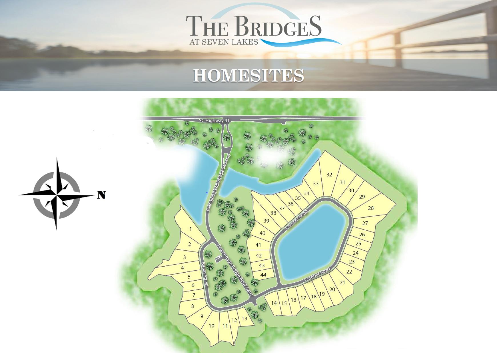 257 Camber Road Huger, SC 29450 - Photo 26 of 35 Bridges Community Map