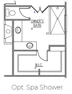 257 Camber Road Huger, SC 29450 - Photo 6 of 35 Cumberland Spa Shower Option