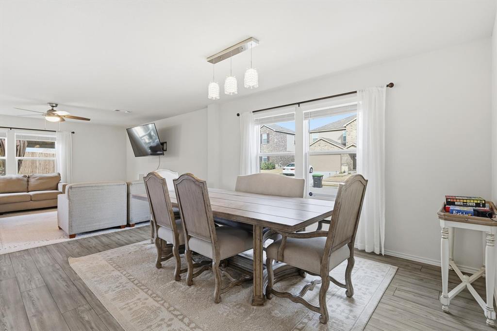 16041 Pious Drive Haslet, TX 76052 - Photo 12 of 36 a dining room with furniture and window