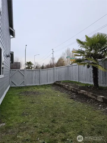 a view of outdoor space and yard