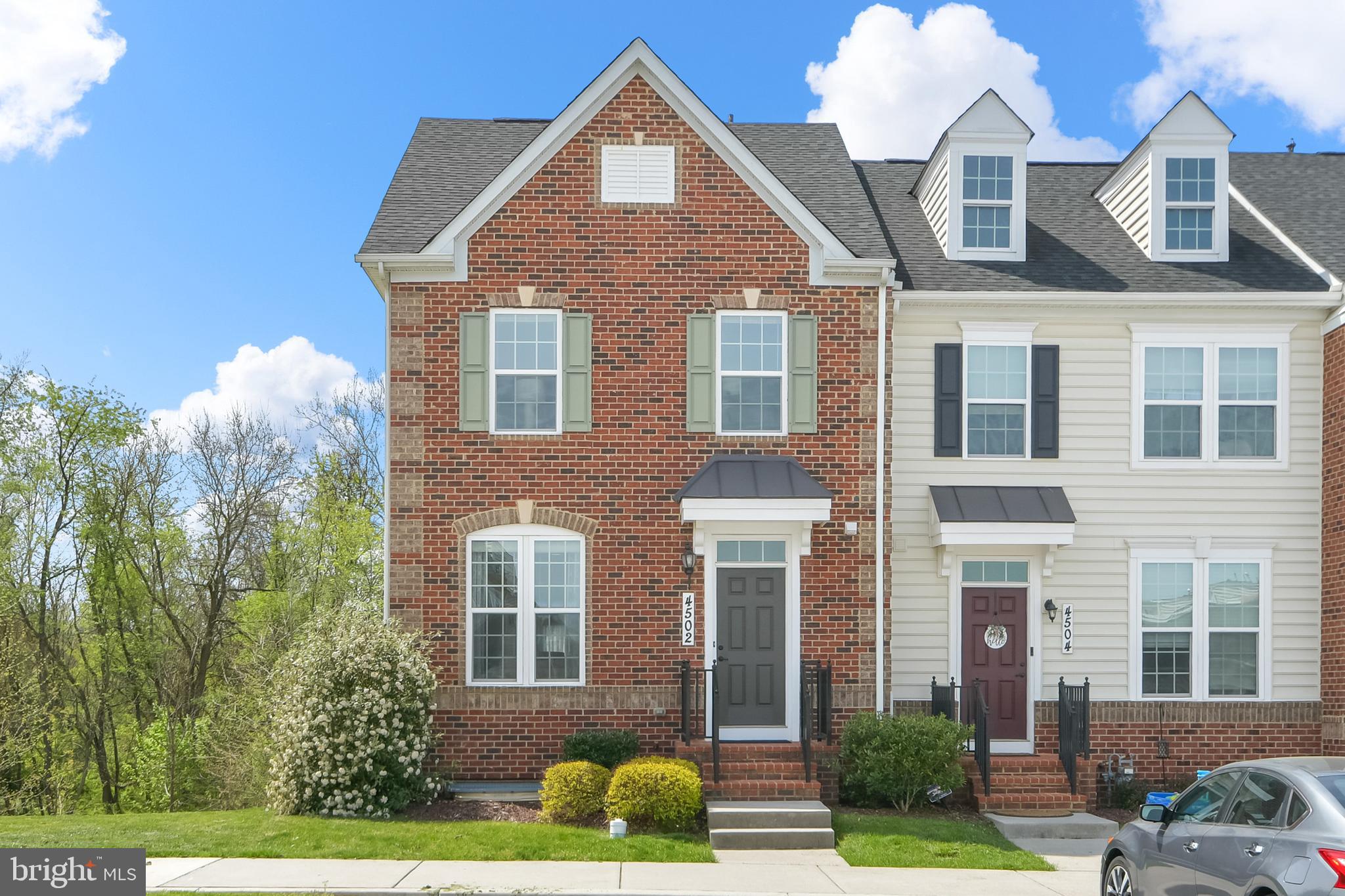 4502 Tinder Monrovia, MD 21770 - Photo 16 of 62 a front view of a house with garden