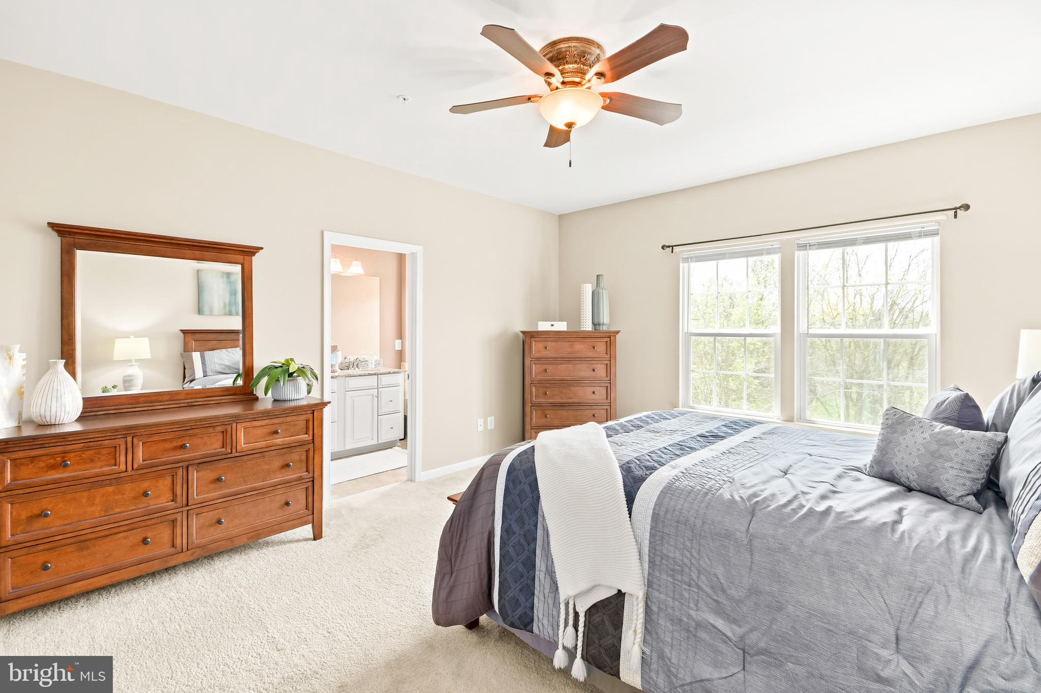 4502 Tinder Monrovia, MD 21770 - Photo 38 of 62 a bed room with a bed and a large mirror