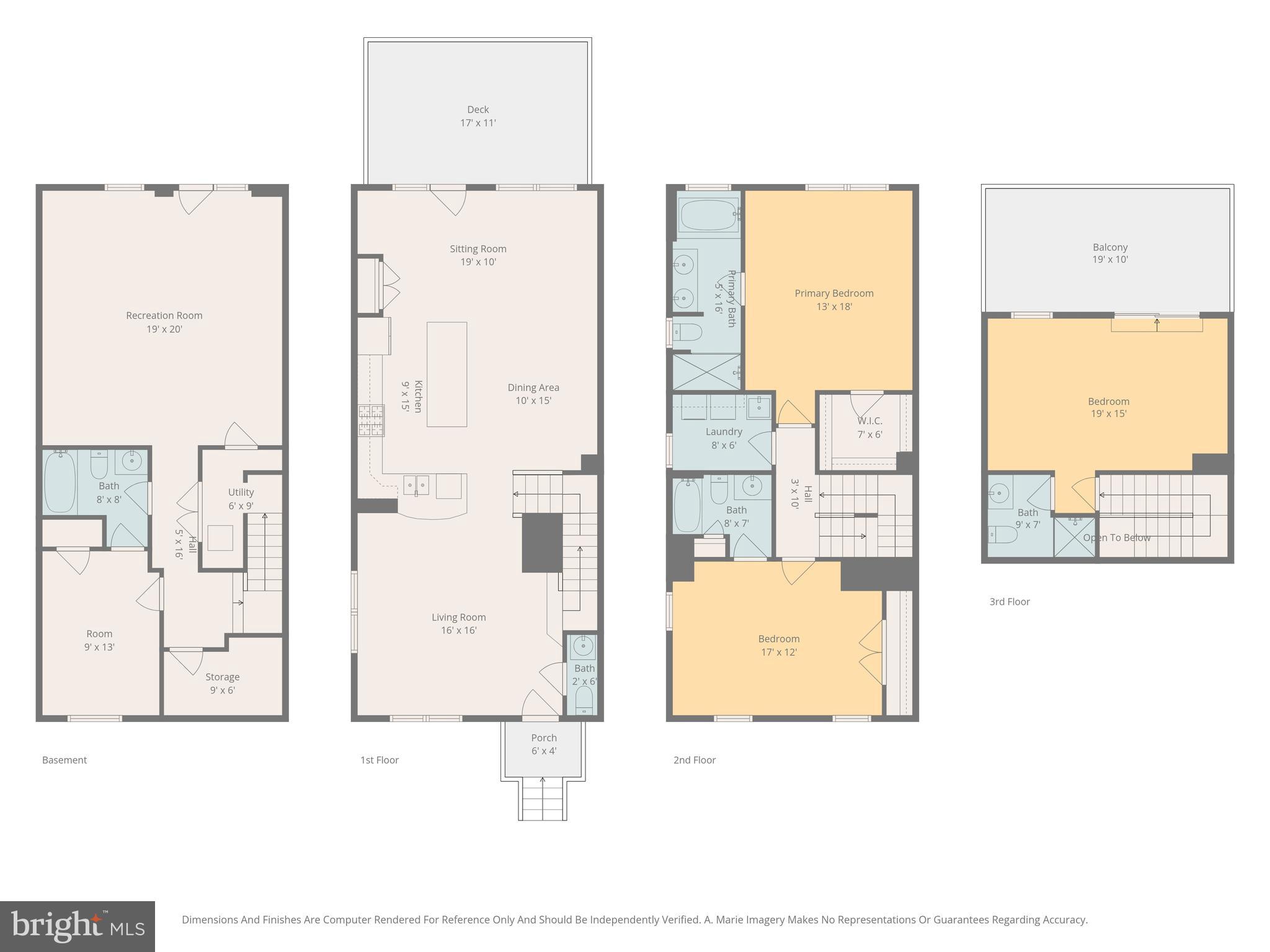 4502 Tinder Monrovia, MD 21770 - Photo 62 of 62 Floor Plan