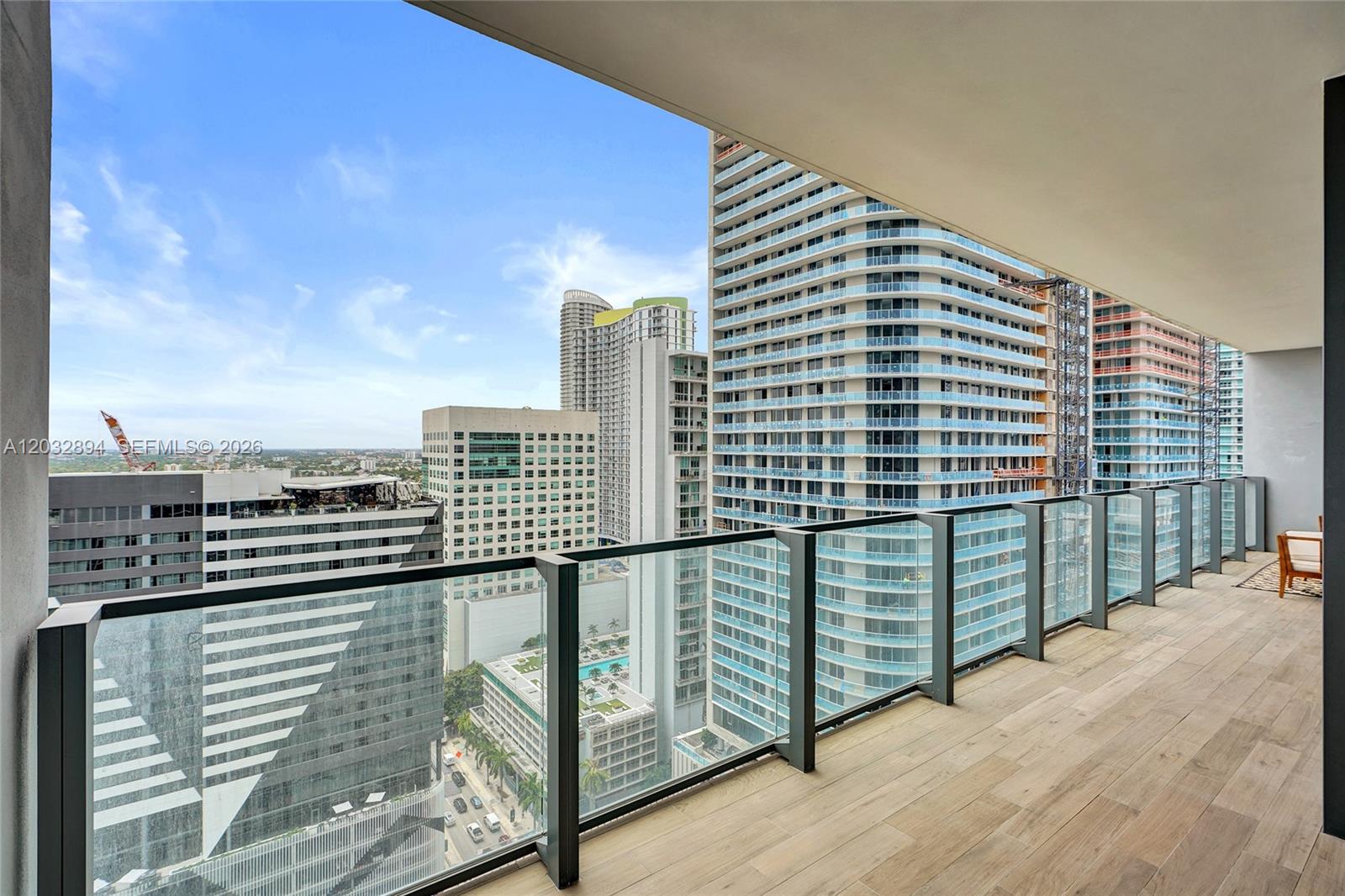 88 Southwest 7th Street, Unit 2210 Miami, FL 33130 - Photo 2 of 24 Good sized balcony