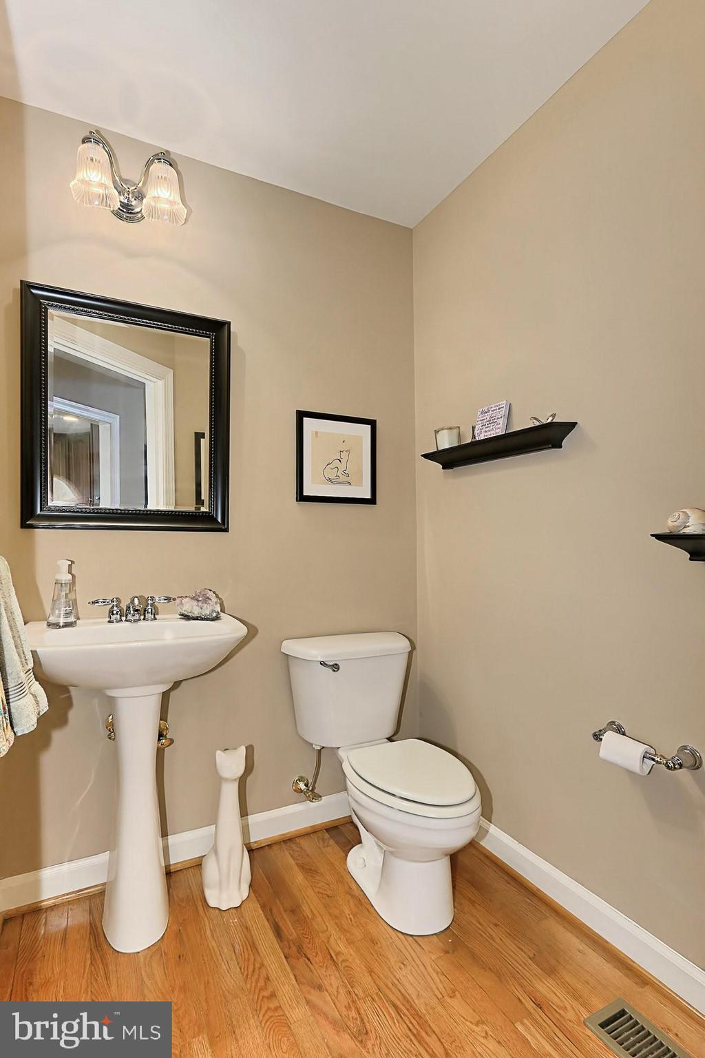 7357 Cluster House Way Gainesville, VA 20155 - Photo 21 of 46 Main Level Powder Bathroom is very spacious