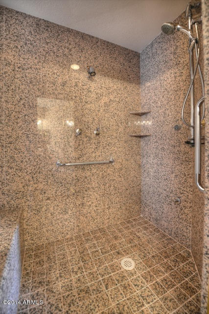 7705 East Doubletree Ranch Road, Unit 12 Scottsdale, AZ 85258 - Photo 34 of 65 023_Master Shower Detail