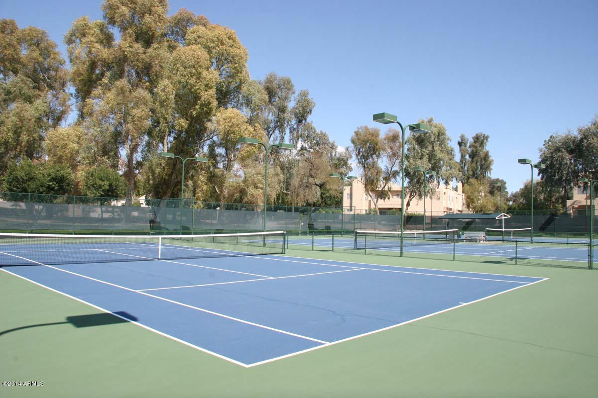 7705 East Doubletree Ranch Road, Unit 12 Scottsdale, AZ 85258 - Photo 65 of 65 Gainey Ranch-Lighted Tennis Court2