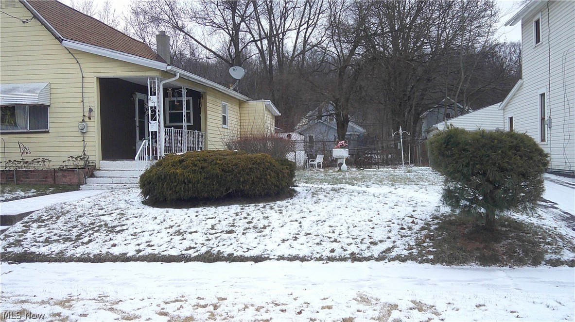 457 Spaulding Street Akron, OH 44310 - Photo 3 of 10 View of snowy yard