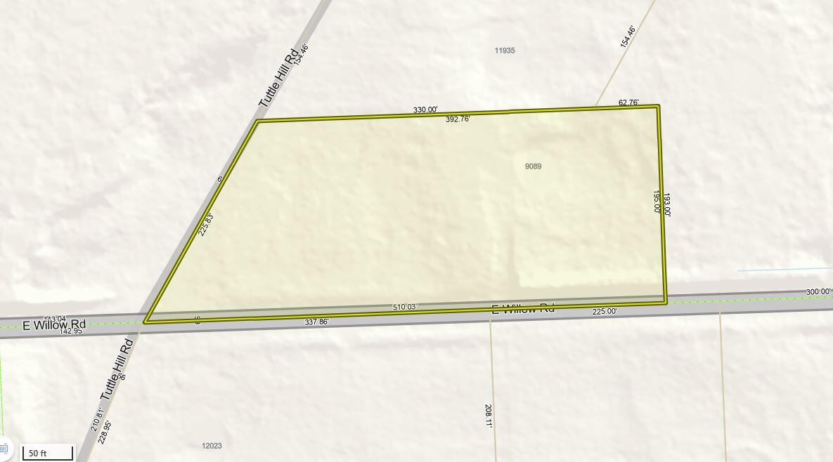 9089 Willow Road Willis, MI 48191 - Photo 27 of 28 Parcel w- Measurements
