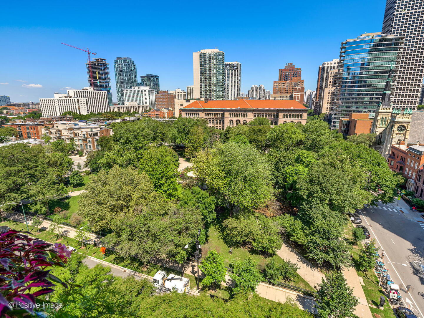 55 West Delaware Place, Unit 1101 Chicago, IL 60610 - Photo 10 of 41 a view of a city