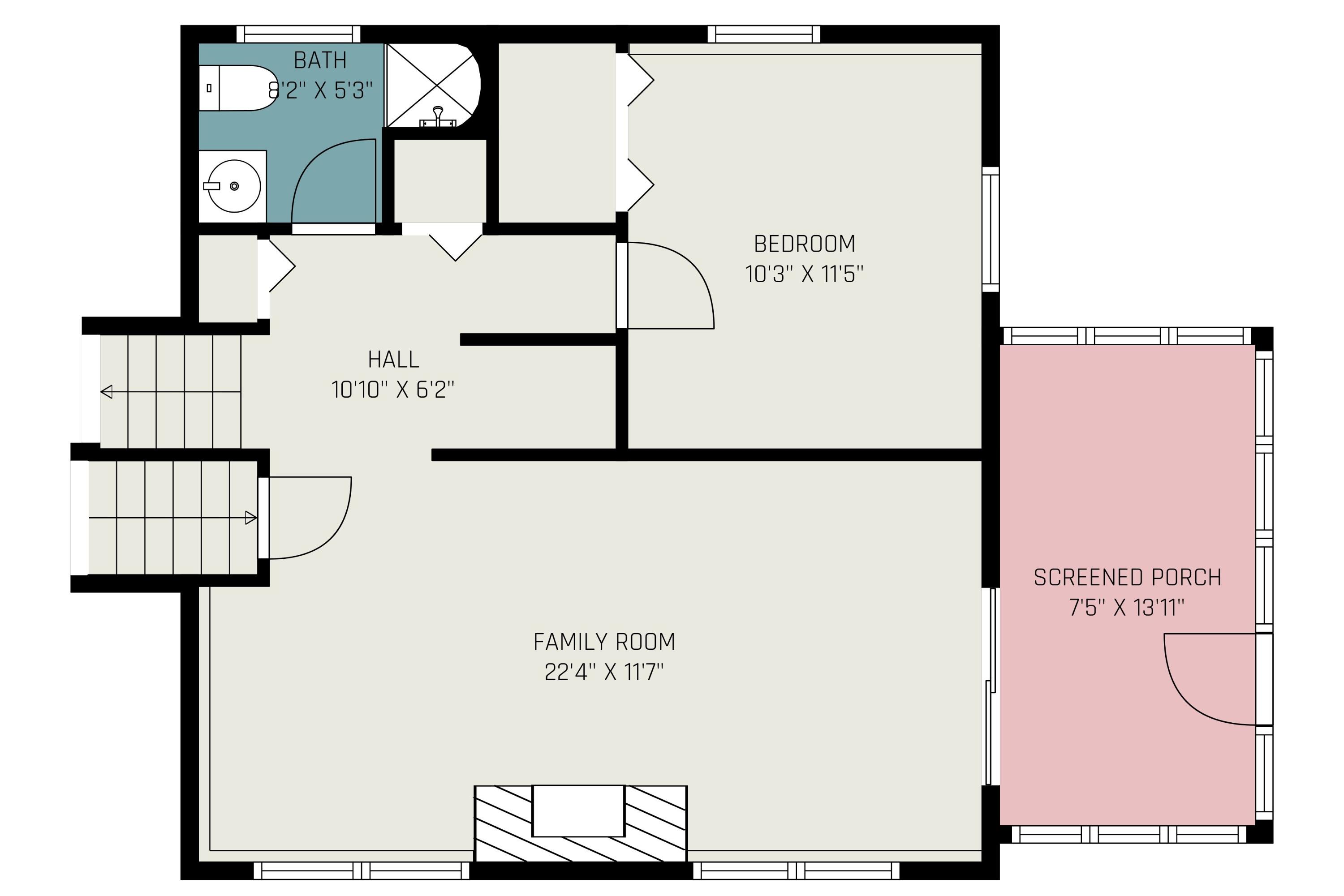 5911 McCain Road Jackson, MI 49201 - Photo 43 of 45 Lower Level Floor Plan