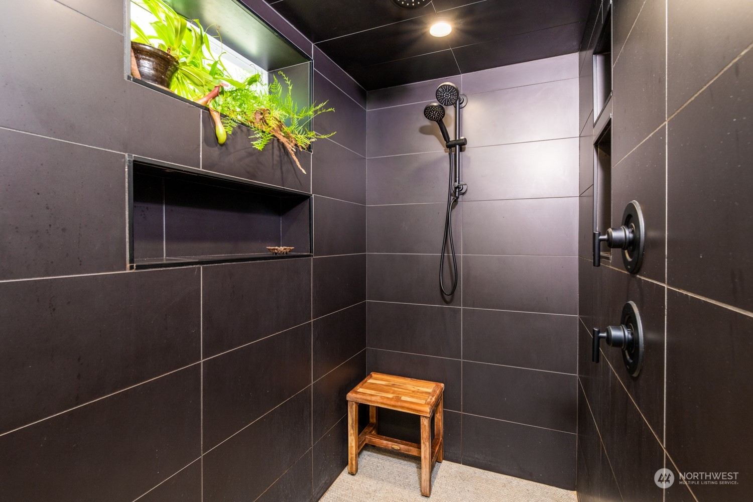 3912 Friday Avenue Everett, WA 98201 - Photo 21 of 35 a bath room with a potted plant and a shower