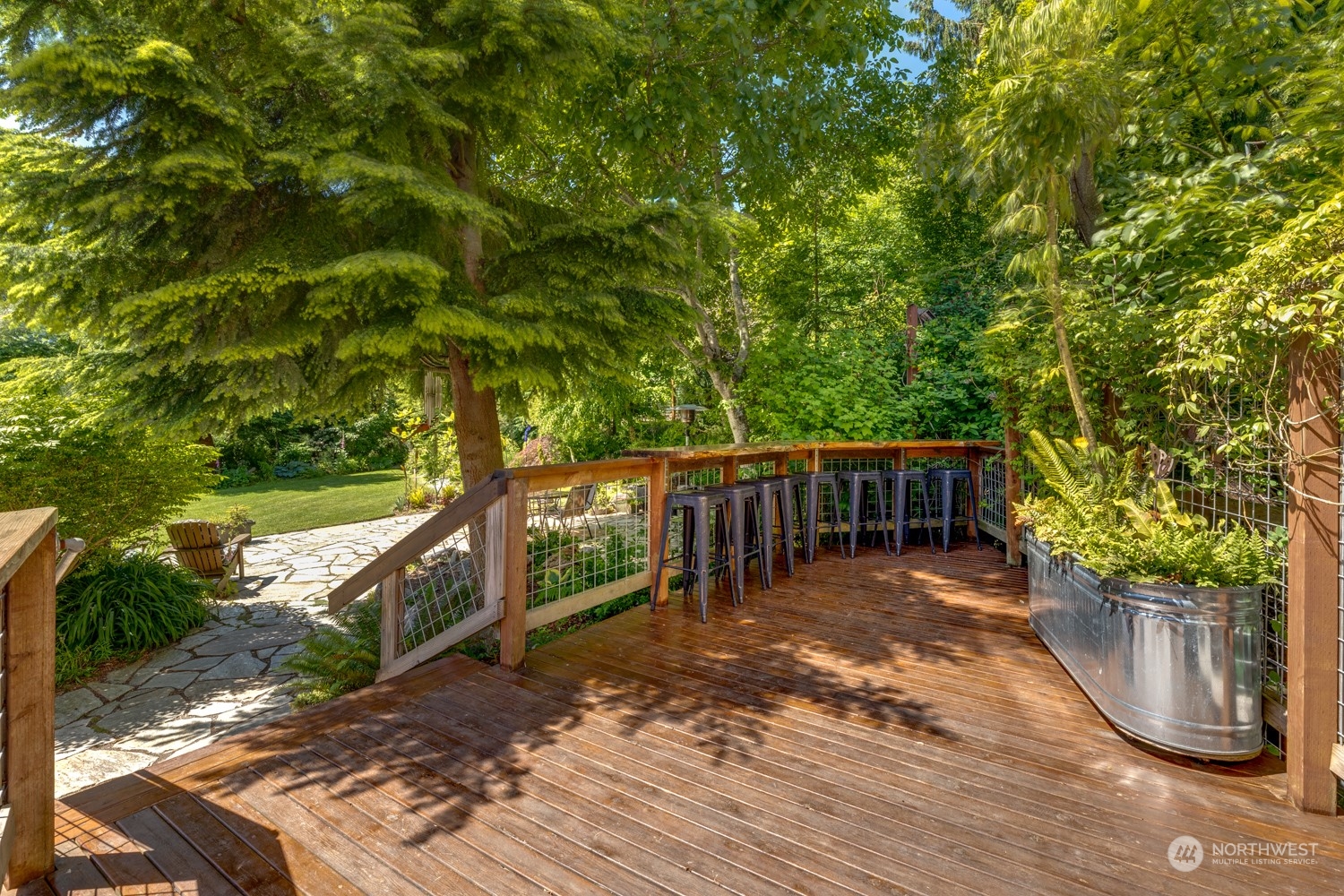 3912 Friday Avenue Everett, WA 98201 - Photo 23 of 35 a view of a backyard with sitting area