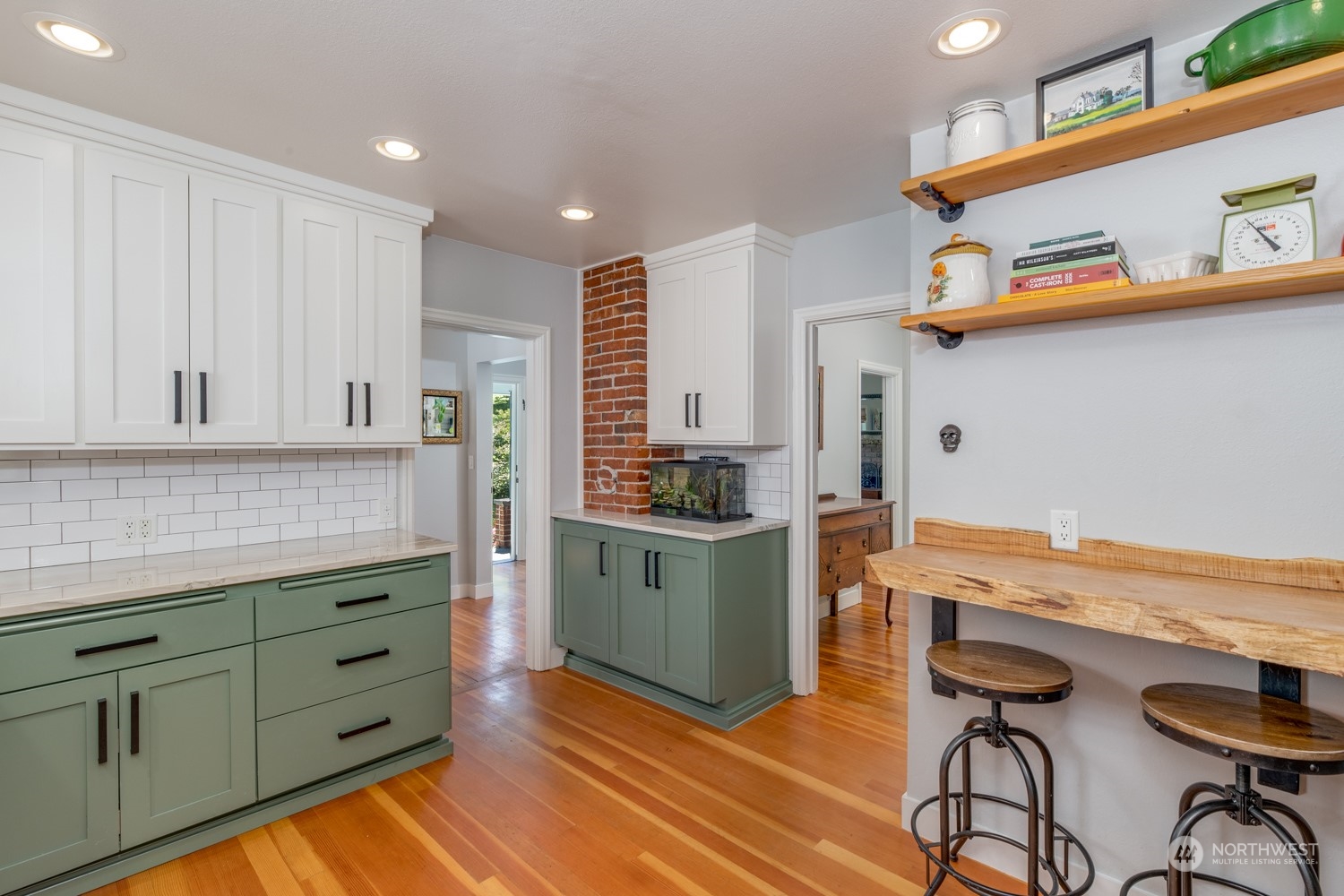 3912 Friday Avenue Everett, WA 98201 - Photo 8 of 35 a kitchen with stainless steel appliances granite countertop a sink and cabinets
