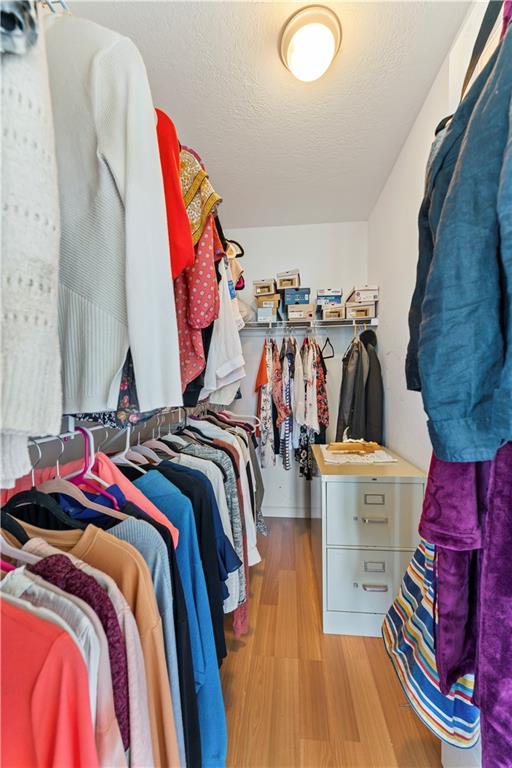 321 Chambers Ridge Road West Alexander, PA 15376 - Photo 26 of 42 a view of walk in closet with clothes and shoes