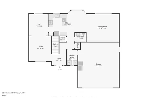 $425,000 | 220 Glenbrook Trail, McHenry, IL 60050