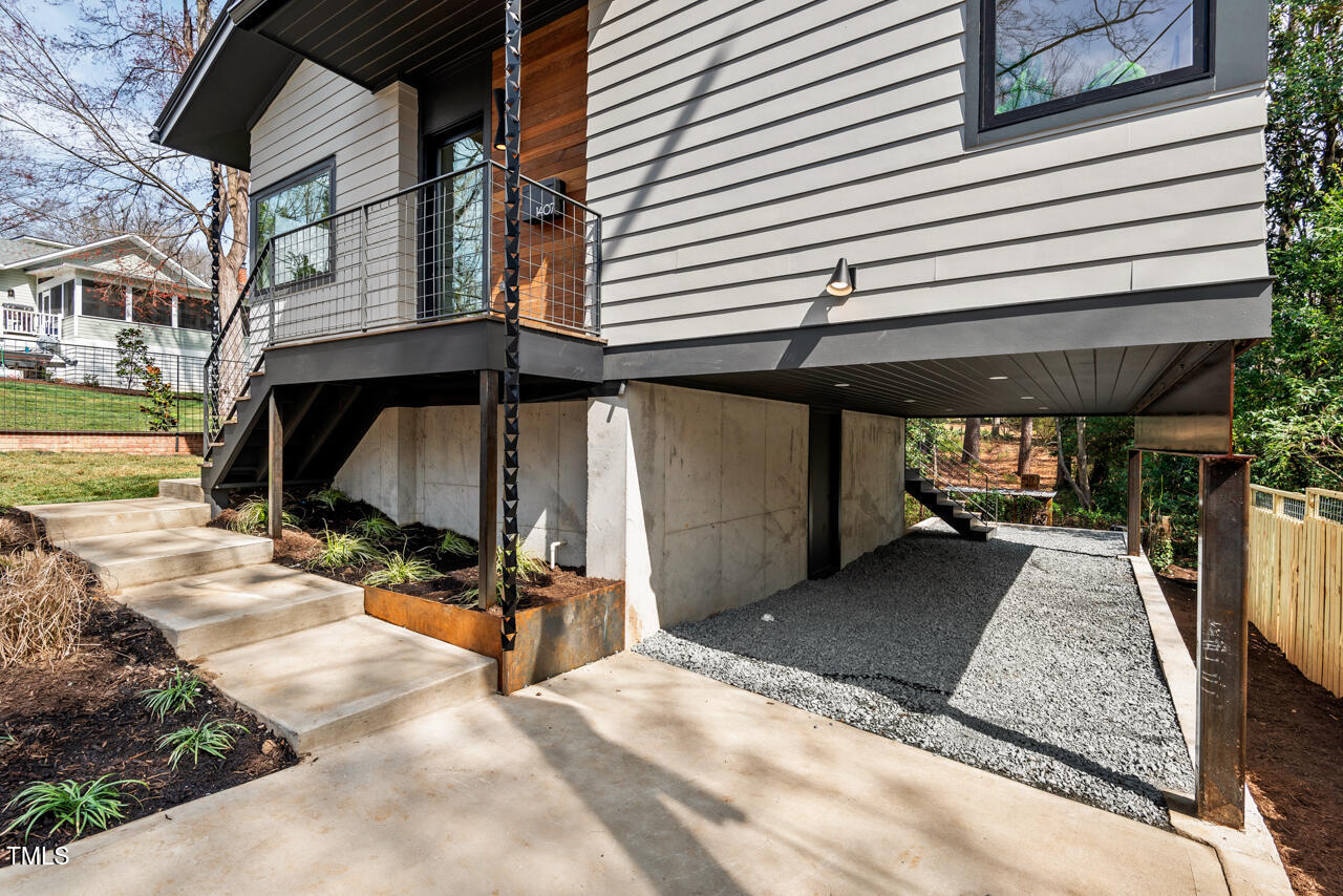 1407 Carroll Street Durham, NC 27707 - Photo 44 of 48 a view of a house with a patio