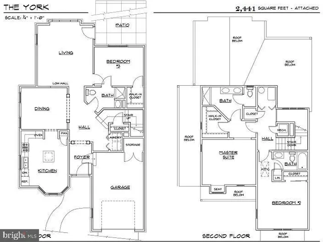 a picture of a room with a bench and white walls